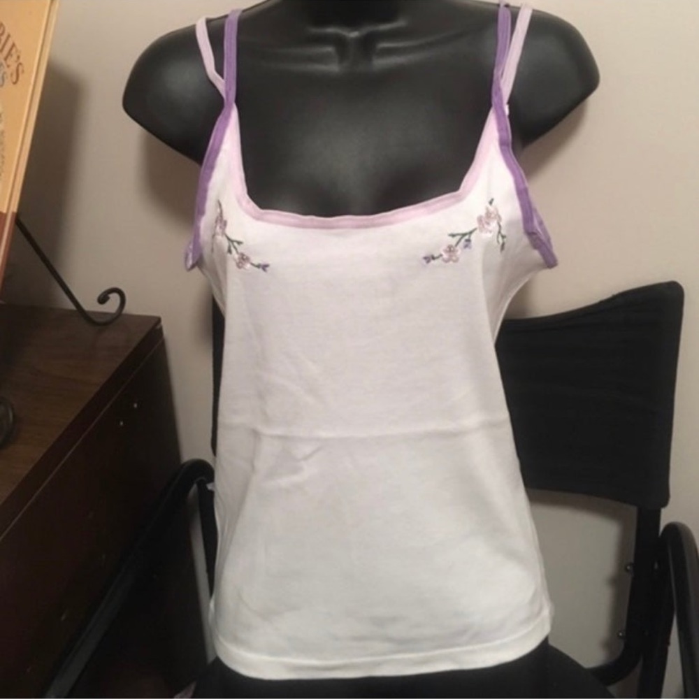 Y2K Floral tank top